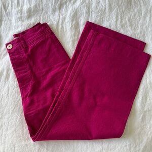 jesse kamm sailor pants in dragonfruit